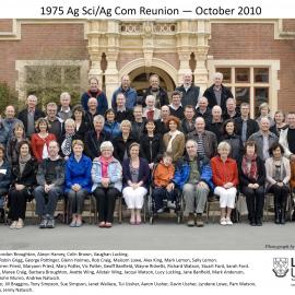 1975 BAgSci/BAgCom Reunion Group, October 2010