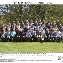 Faculty of Commerce, October 2010