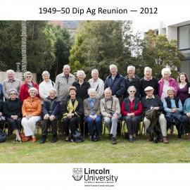 1949-50 DipAg Reunion with partners, March 2012
