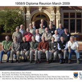 1958-9 Diploma Reunion group, March 2009