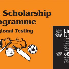 2007 Sports Scholarship Programme Regional Testing Postcard