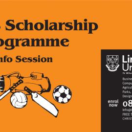 2007 Sports Scholarship Programme Info Session Postcard