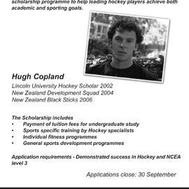 2006 Sports Scholarship Programme
