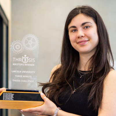 23 September 2024
Knowing her strengths key for 3MT master’s victor