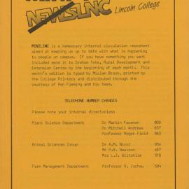 Mini NewsLinc, 11 August 1986, No. 2