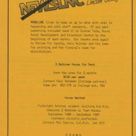 Mini NewsLinc, 15 September 1986, No. 3