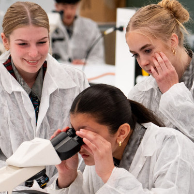 17 June 2025 
High School students get first taste of lab work