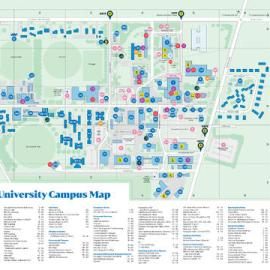 Lincoln University Campus Map 2025