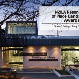 NZILA Award: St John's College Library Entrance Area - Boffa Miskell Ltd (REF: 10BD01)