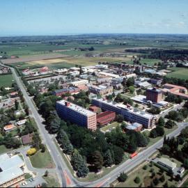 Early 1990s aerial view of Lincoln University 01