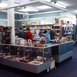 Lincoln University, new bookshop, May 1990