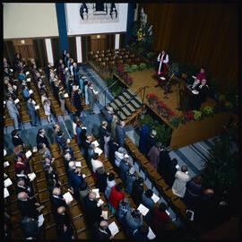 Lincoln College Centennial graduation, 1978 (05)