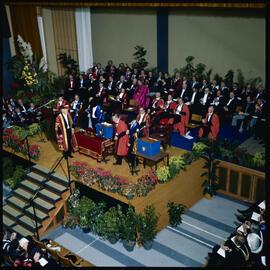 Lincoln College Centennial graduation, 1978 (010)