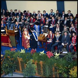 Lincoln College graduation ceremony, 1983 (1)