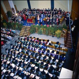 Lincoln College graduation ceremony, 1983 (4)