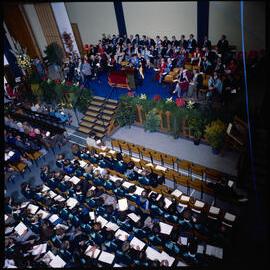 Lincoln College graduation ceremony, 1983 (7)
