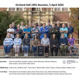 Orchard Hall 1991 Reunion, 5 April 2025 group photo