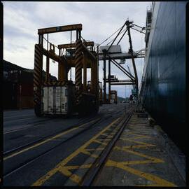 Lyttelton contiainer terminal, 1984 (03)