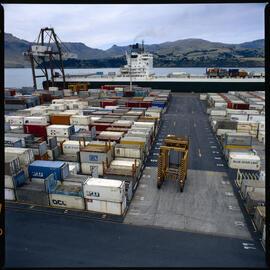 Lyttelton contiainer terminal, 1984 (04)