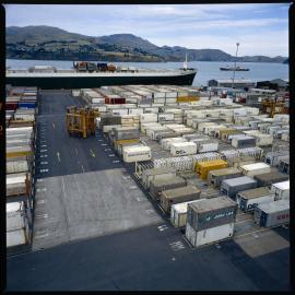 Lyttelton contiainer terminal, 1984 (05)