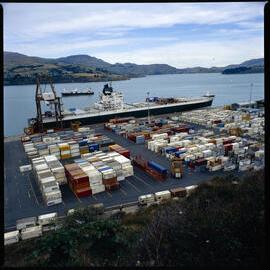 Lyttelton contiainer terminal, 1984 (06)