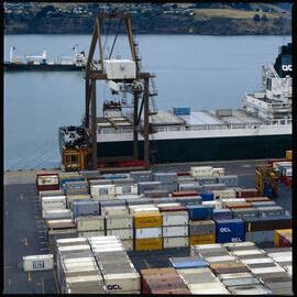 Lyttelton contiainer terminal, 1984 (07)