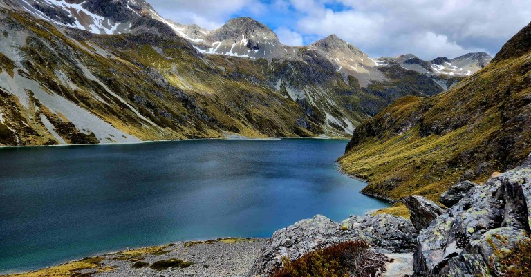 Image caption: Rotopōhueroa / Lake Constance. Credit: Professor Susie Wood.