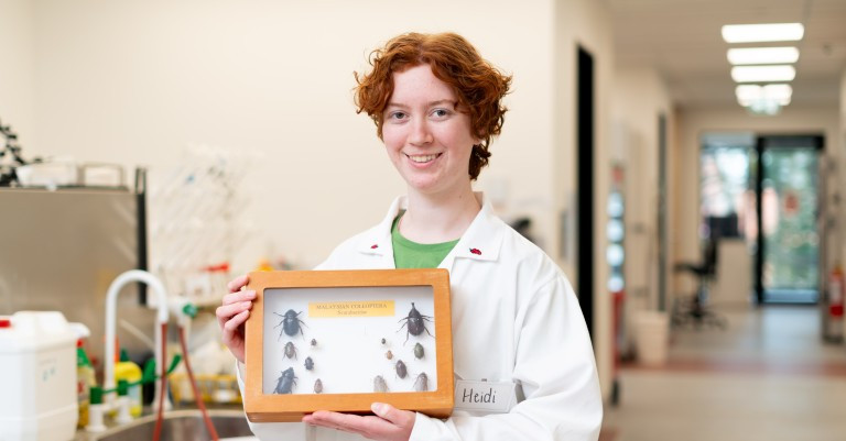 27 November 2025
Wireless communications scholarship allowed Heidi to reach into the canopies