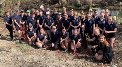 29 September 2019
Scholars lend a hand to help restore stream