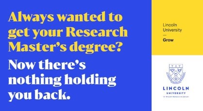 17 October 2019
Postgraduate scholarships help to save time and money