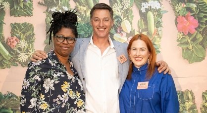 GROW ambassadors, Jax Hamilton, left, Dan Rutherford and Julia Atkinson-Dunn. Credit: Grow Ō Tautahi