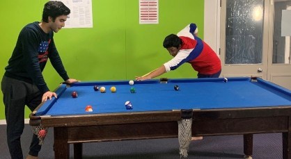 14 April 2020
Students living on campus staying busy