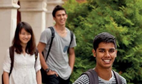 International students at Lincoln University.International students at Lincoln University.