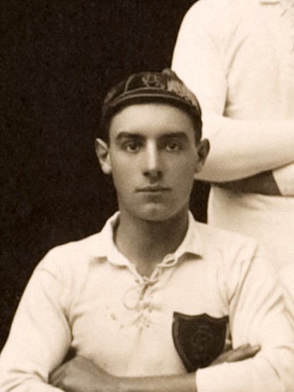 F. G. Russell from the photo of 1909 Rugby First FIfteen
