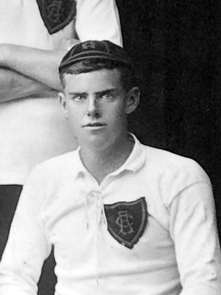 C. P. Turner from the photo of 1913 Rugby First Fifteen
