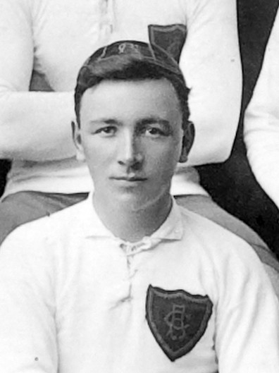 H.  J. Andrew from the photo of 1913 Rugby First Fifteen