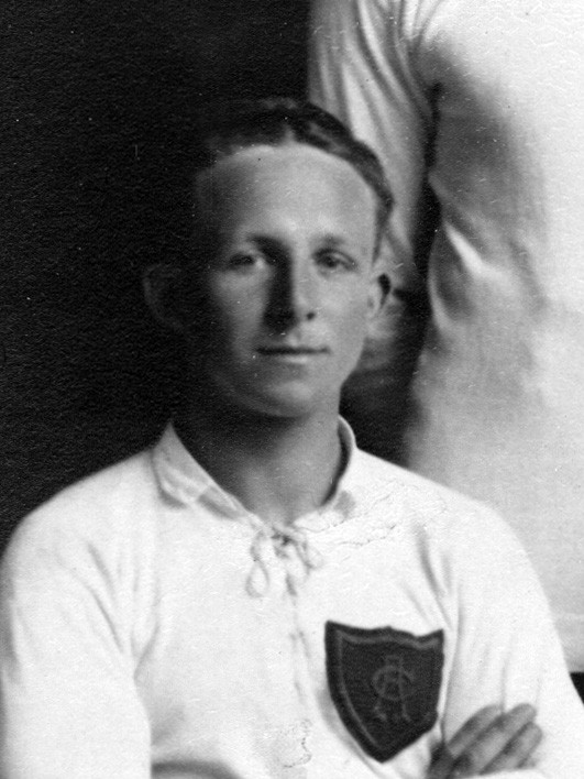 F. W. D. Bell from the photo of 1915 Rugby First Fifteen