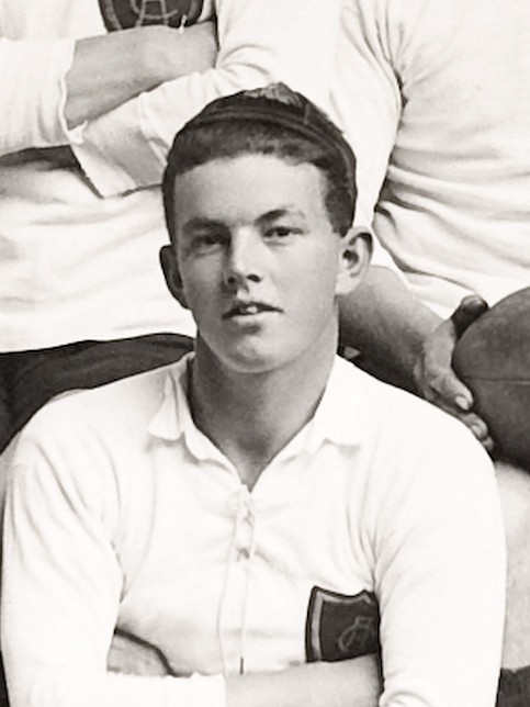 T. Jones from the photo of 1918 Rugby First Fifteen