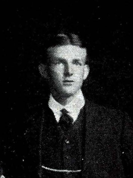 H. F. Louch, image from the photo of 1910 Diploma Students.