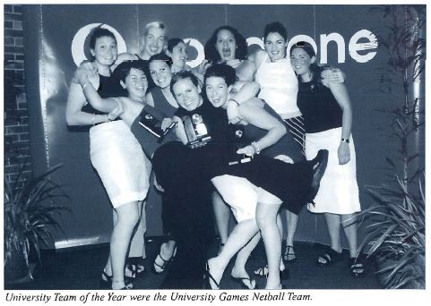 25 May 2001 
Lincoln Netball Scholars make their mark