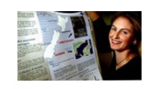 Nicola Turner with her award-winning research