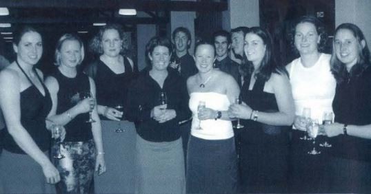 2002 at the Blues and Golds dinner2002 at the Blues and Golds dinner