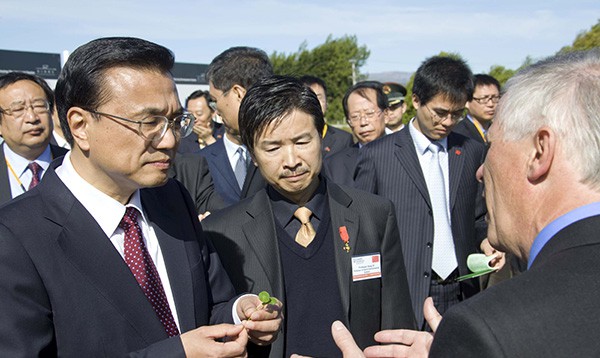 2 November 2009
Lincoln University Dairy Farm visit by Chinese Vice-Premier 
