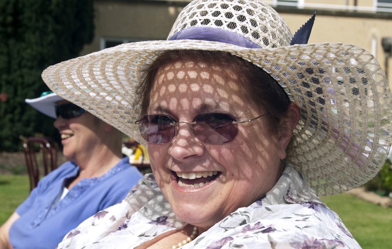 Dr Lyn Boddington at Lincoln Hat Party, 12 February 2010