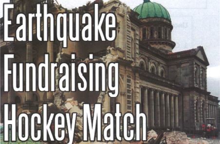 09 March 2011
Hockey match's goal is fundraising for earthquake relief 