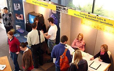 11 May 2011
Earthquake expands campus employment expo 