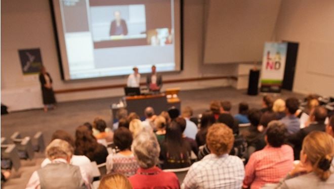 Distinguished Professor and Director of the Centre for Mobilities Research at Lancaster University in the UK, John Urry at the CAUTHE Conference 2013.