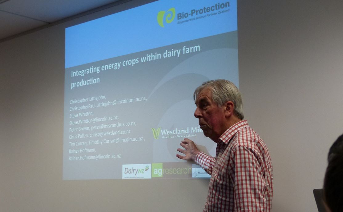 Lincoln University Professor of Ecology Professor Steve Wratten at E-Can Forum.