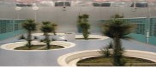 The biotron, an encased, biologically secure, climate-controlled laboratory unit that duplicates, on a small scale, an exterior growing environment