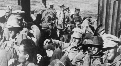 20 April 2015
Walking in footsteps of great-grandfathers at Gallipoli